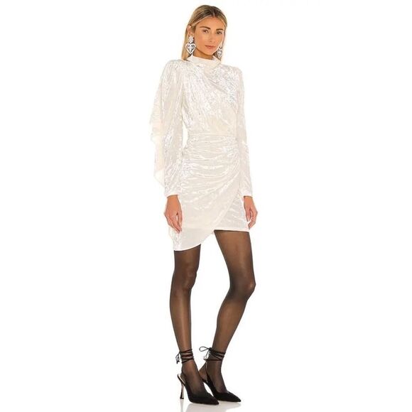 RONNY KOBO Adalee Dress In Ivory size XS - Picture 2 of 9